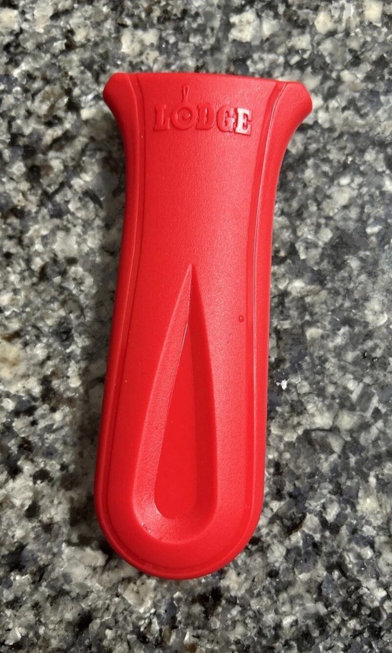 Lodge Deluxe Red Kitchen Silicone Skillet Handle Holder